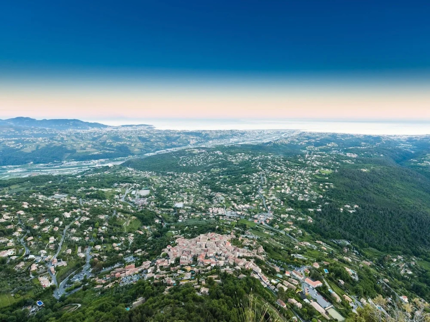 Stone Villa in Saint-jeannet With Roofed Terrace and Garden