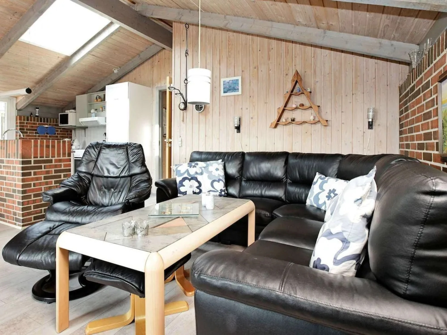 Vintage Holiday Home in Henne With Sauna