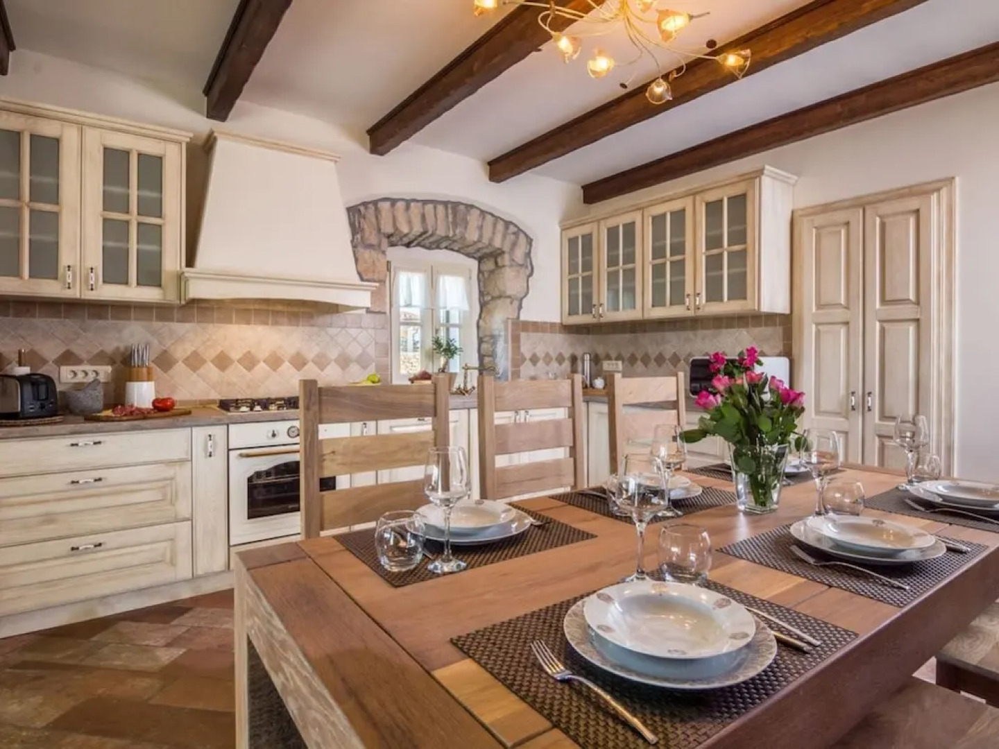 Luxury Villa With Swimming Pool, Summer Kitchen and Play Area Near Rabac and Labin