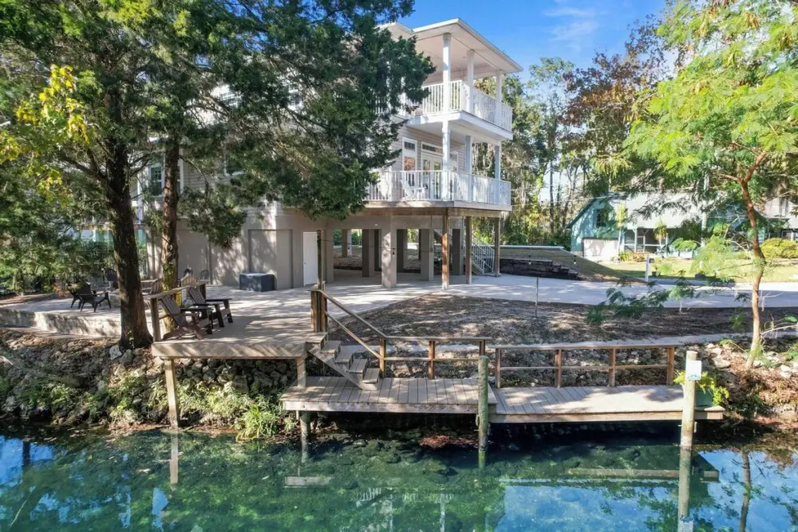 Tropical Canalfront Escape With Decks & Dock!