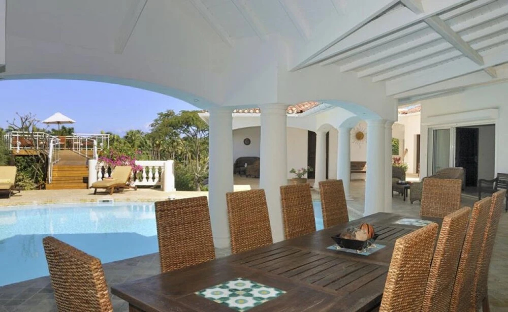 Villa With 5 Bedrooms in Saint Martin, With Wonderful sea View, Privat