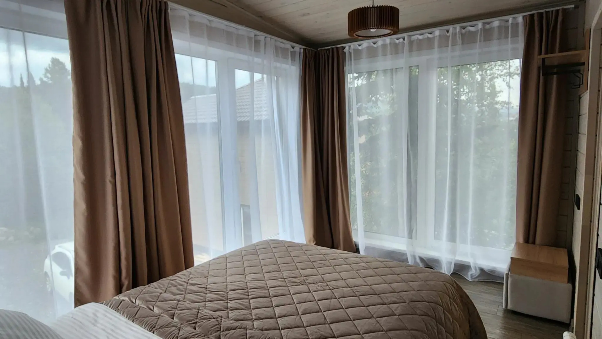 Дом SPA с большой ванной и видом на горы