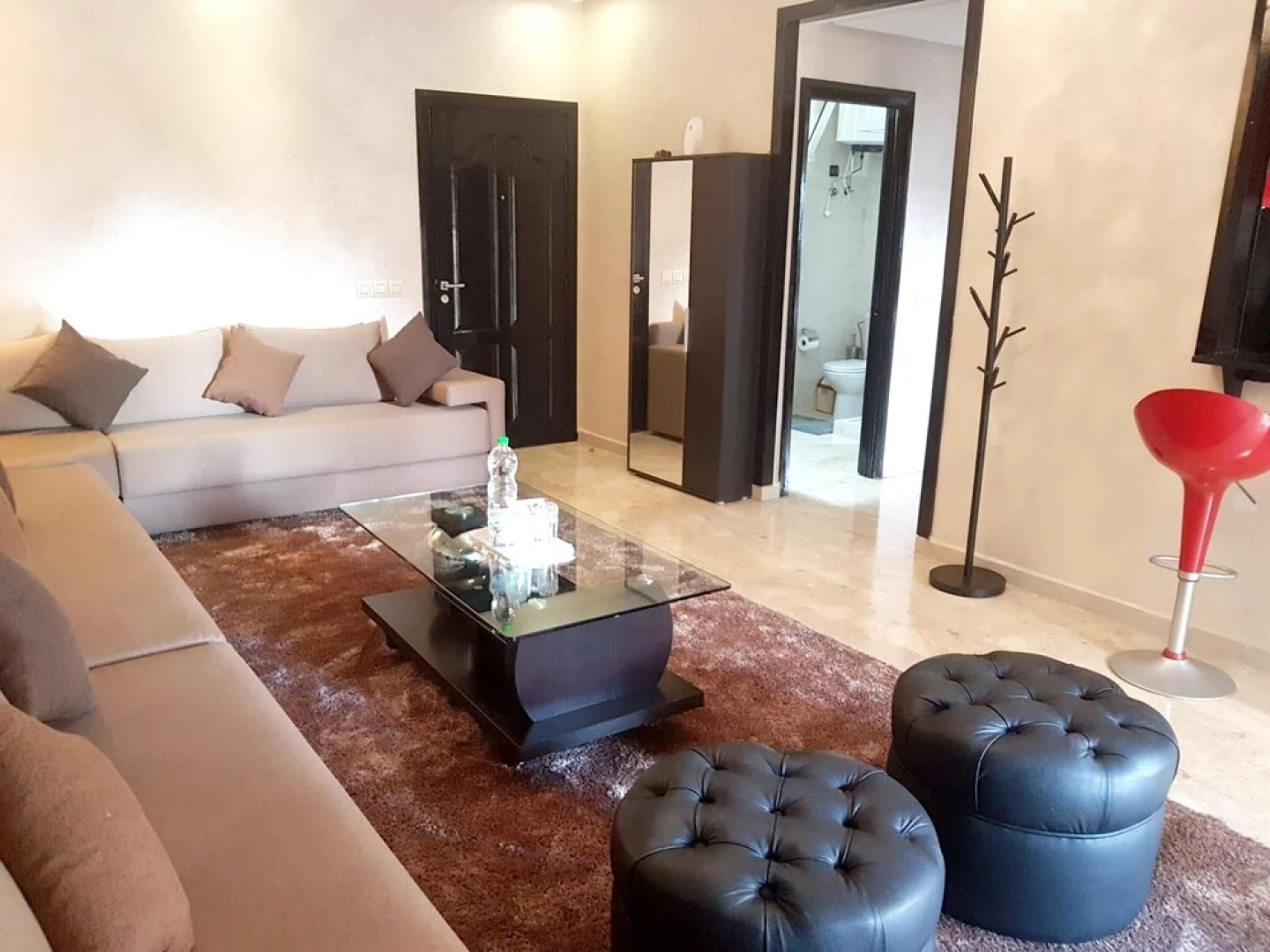 Apartment With 2 Bedrooms in Casablanca, With Shared Pool and Enclosed Garden