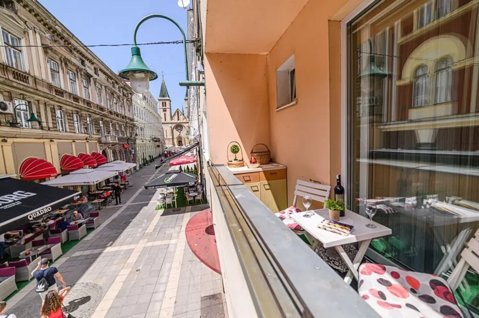 Cozy Studio With Cathedral View - Best Location