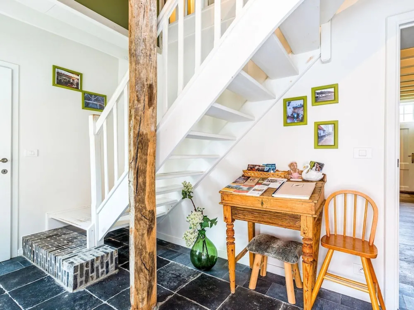 Manor House in Farm Complex in Middle of Polder Landscape near Damme