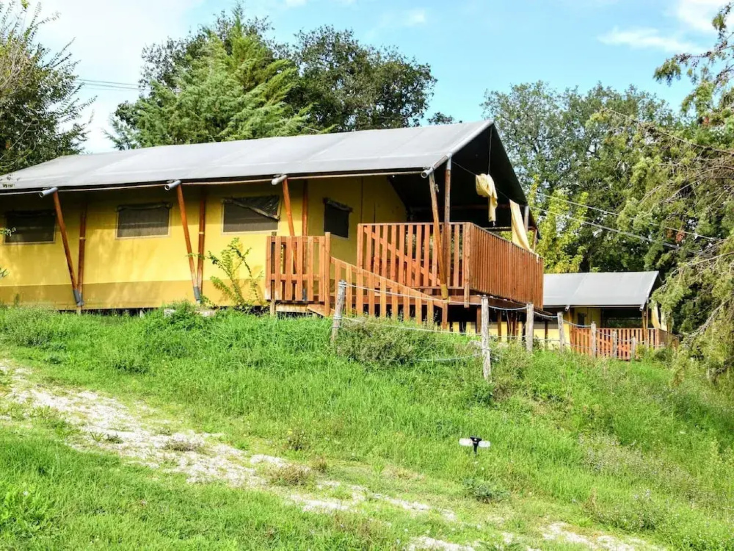 Luxury Tent on a Farm With Swimming Pool