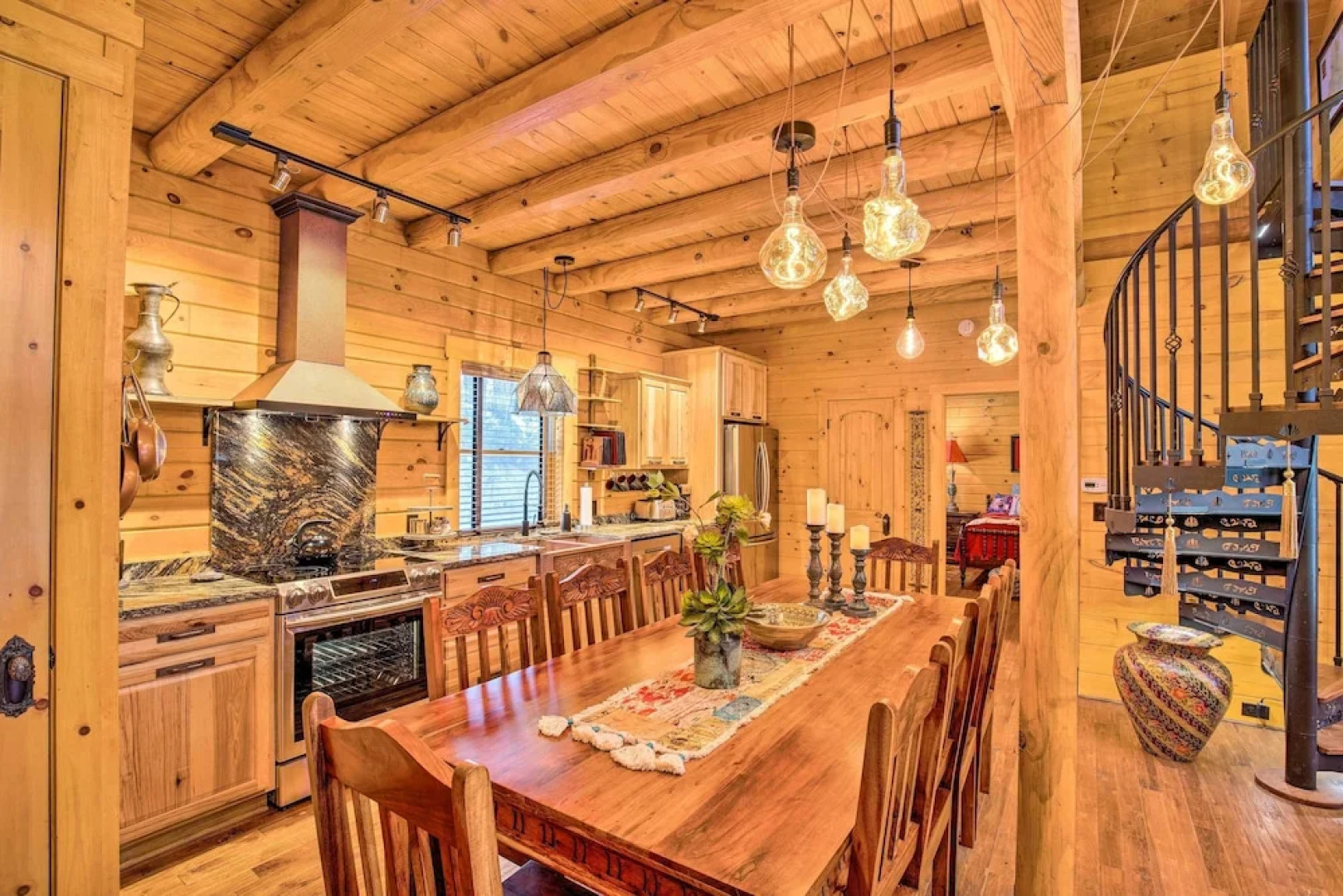 Luxury Mountain Cabin w/ Furnished Deck + Views!