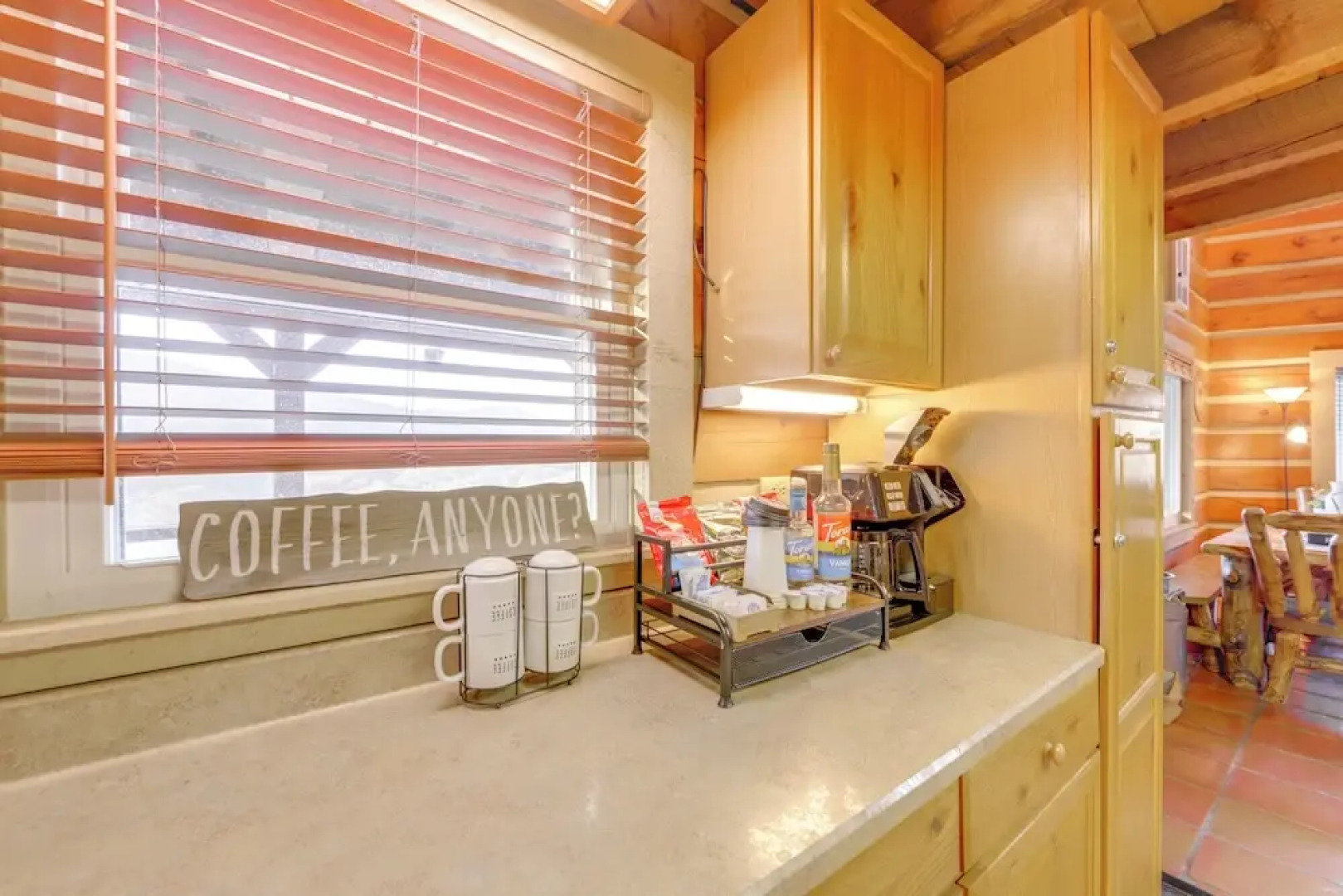 True Log Cabin w/ Game Room, Year-round Views