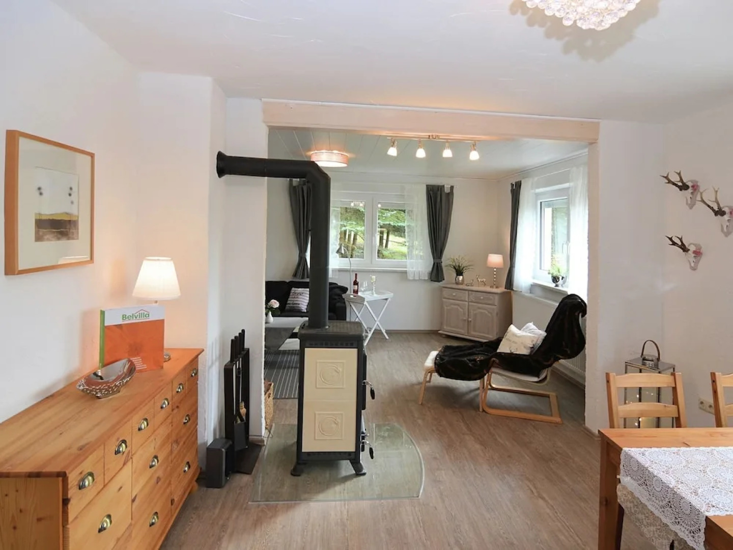 Cozy Holiday Home in Sachspfeife with Sun Terrace