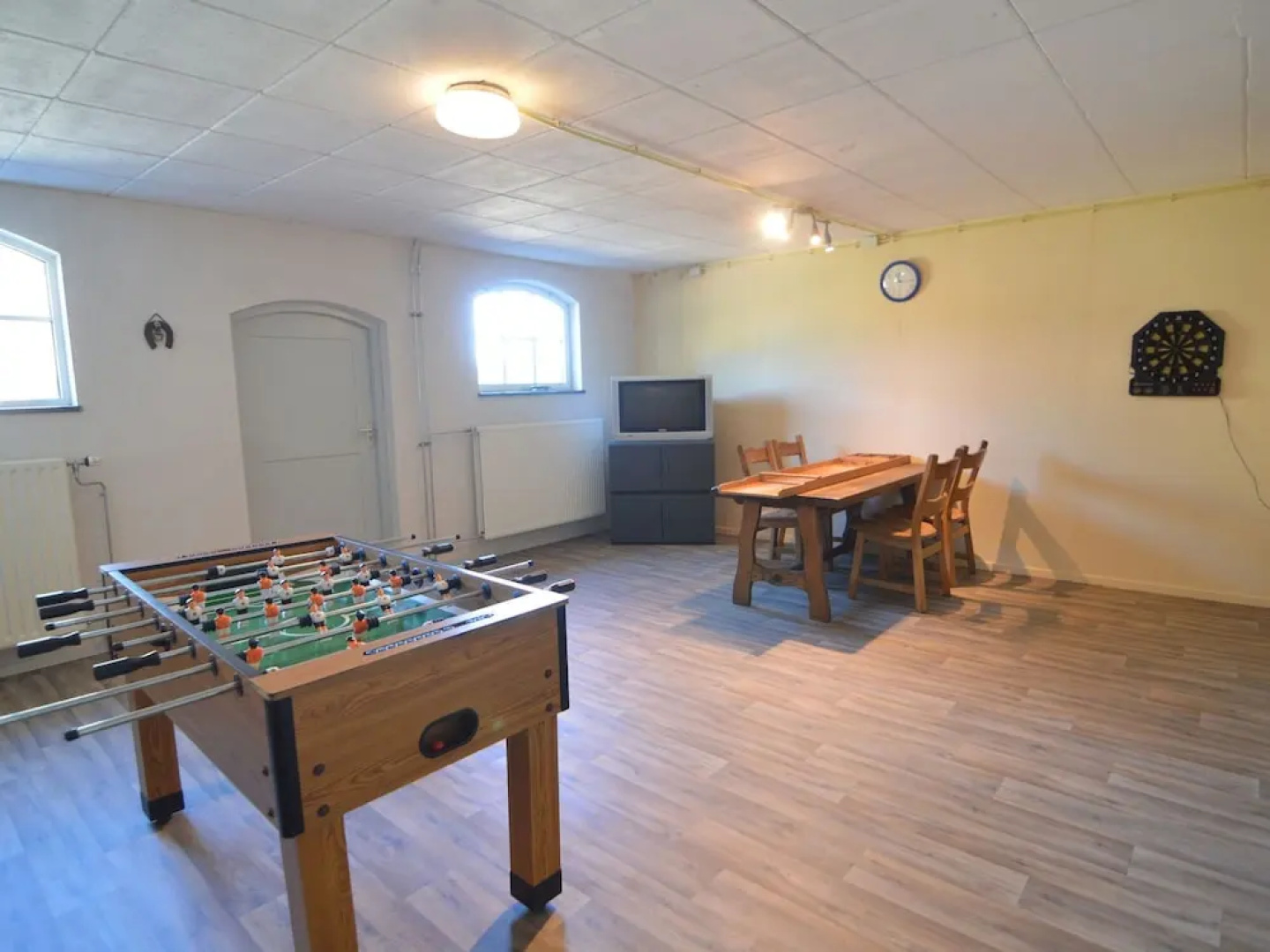 In beautiful rural area located holidayfarm with recreation room and garden