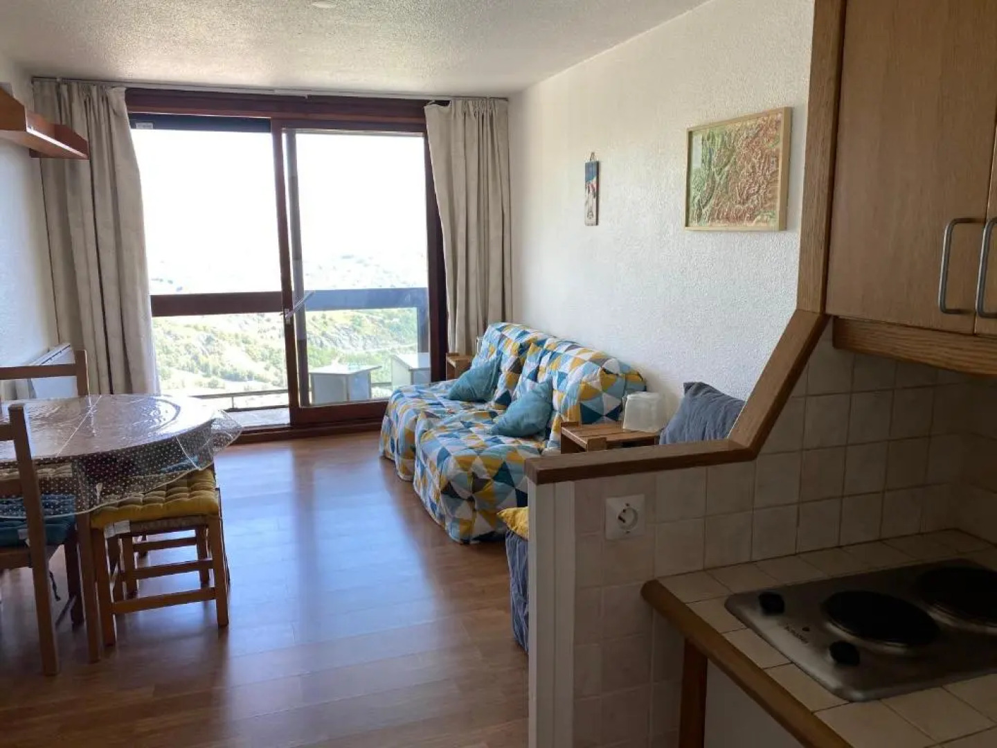 Studio 22m² balcon Pégase Phenix Le Corbier