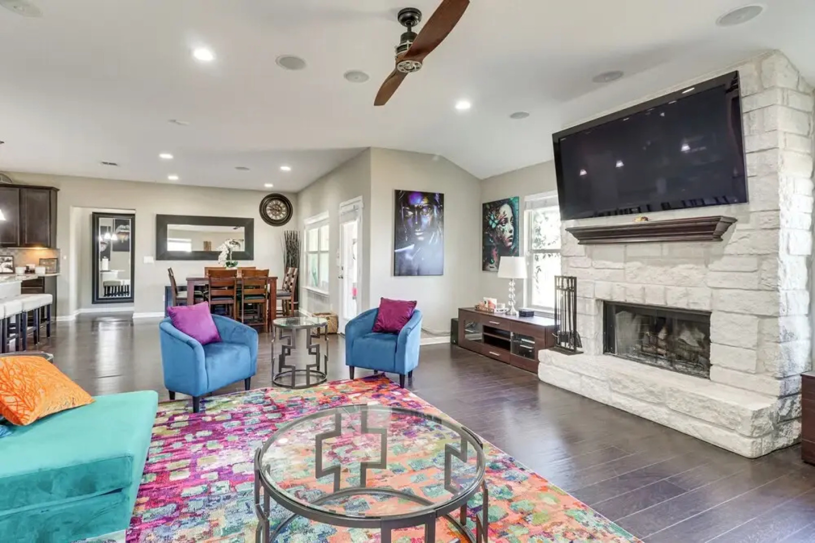 Covered Patio + Yard: Spacious Leander Home!