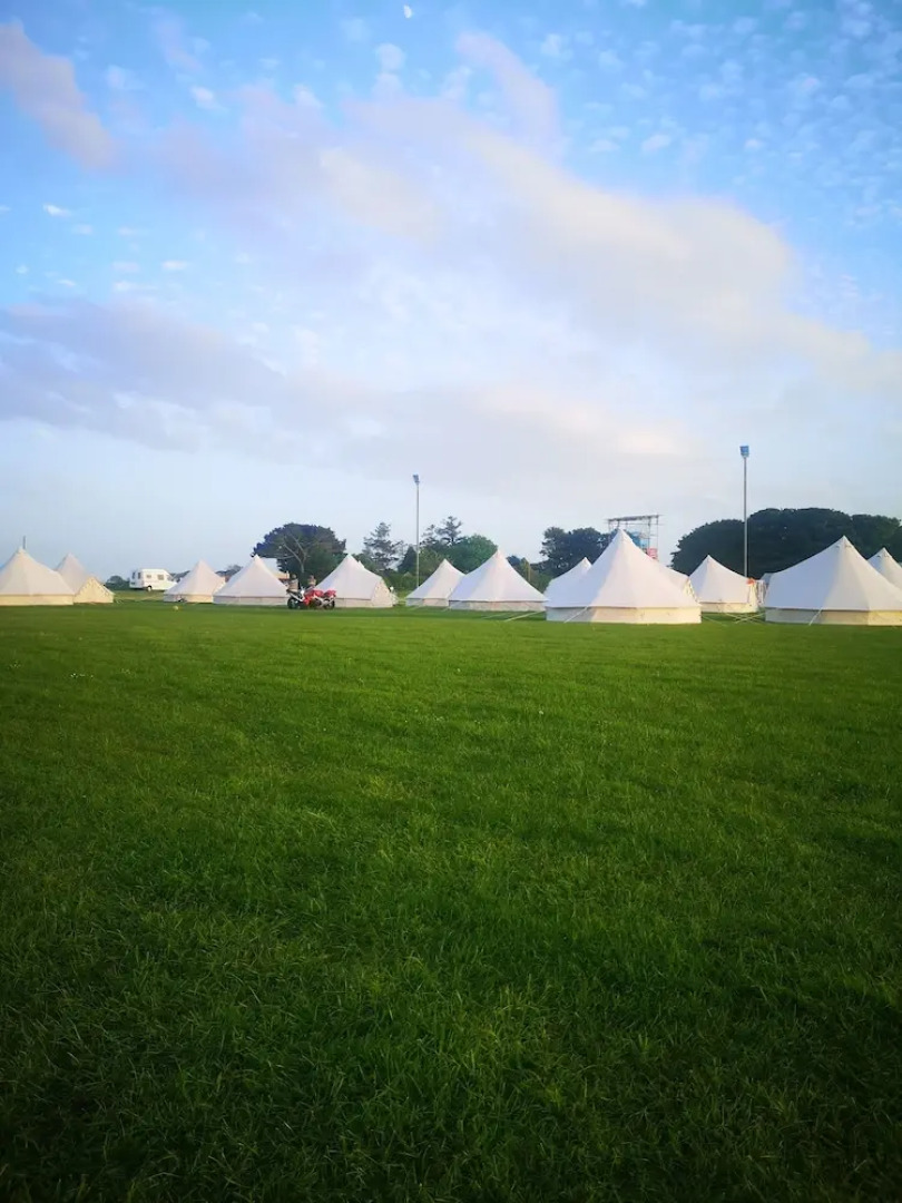 Nine Yards Bell Tents @ the TT Castletown