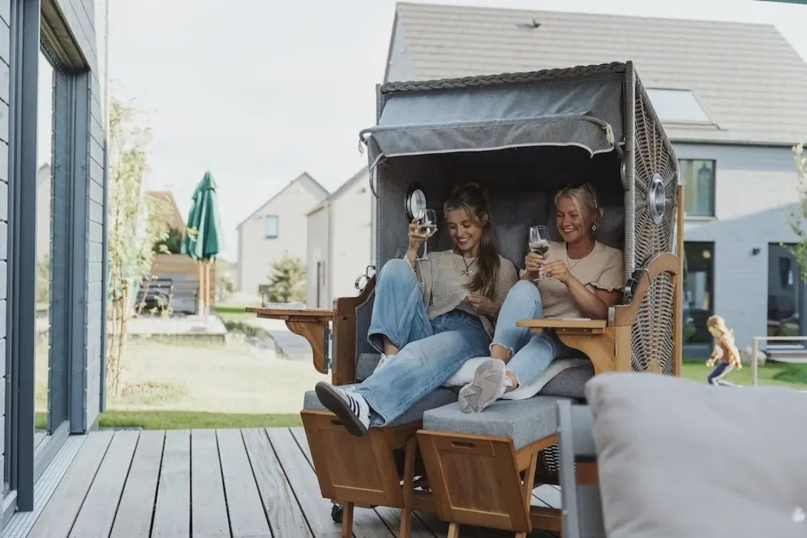 Skandinavisch Eingerichtetes Familienferienhaus