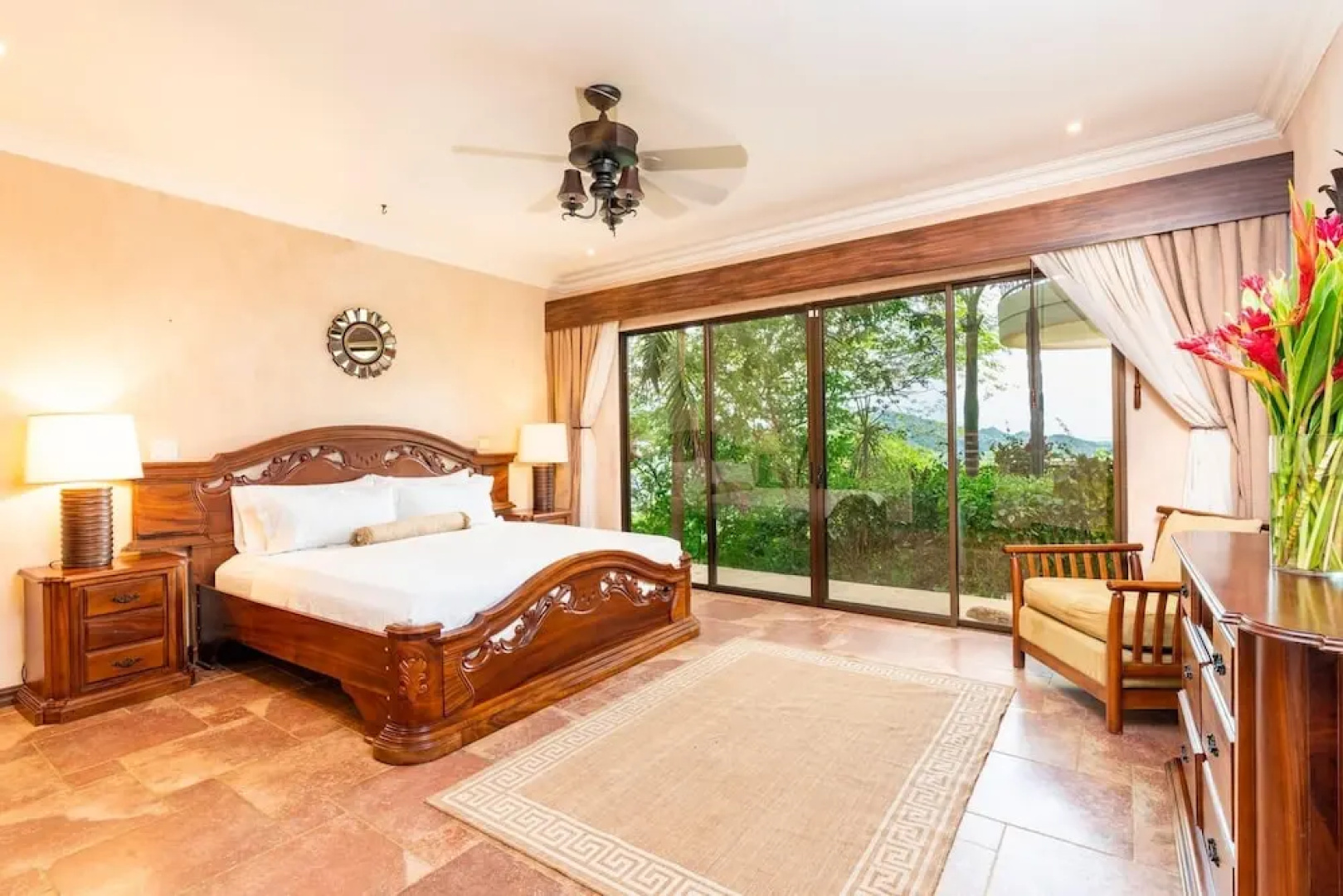 Hacienda-style Villa With Pool and Sweeping Ocean Views Above Potrero