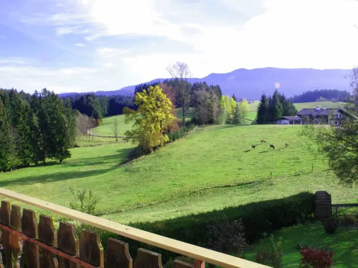 Hill View Farmhouse In Gogel Garden Balcony Barbecue