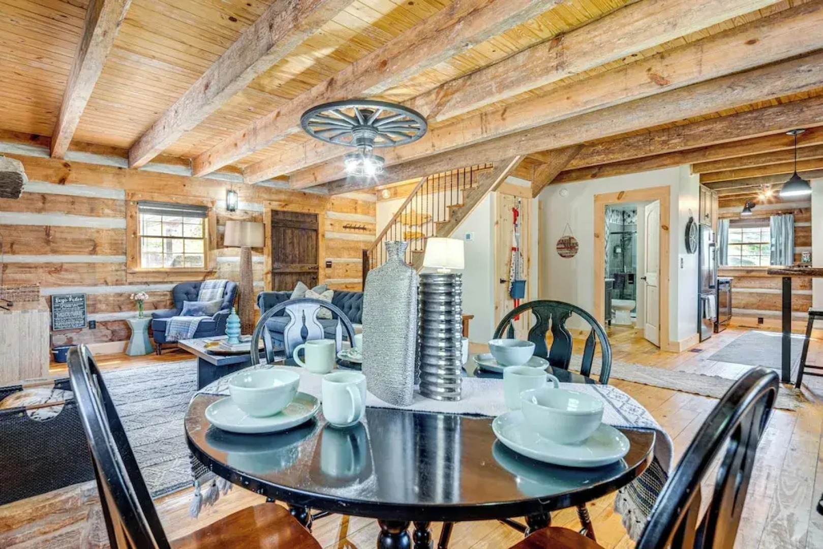 Hot Tub, Fire Pit & Creek Access: Whittier Cabin!