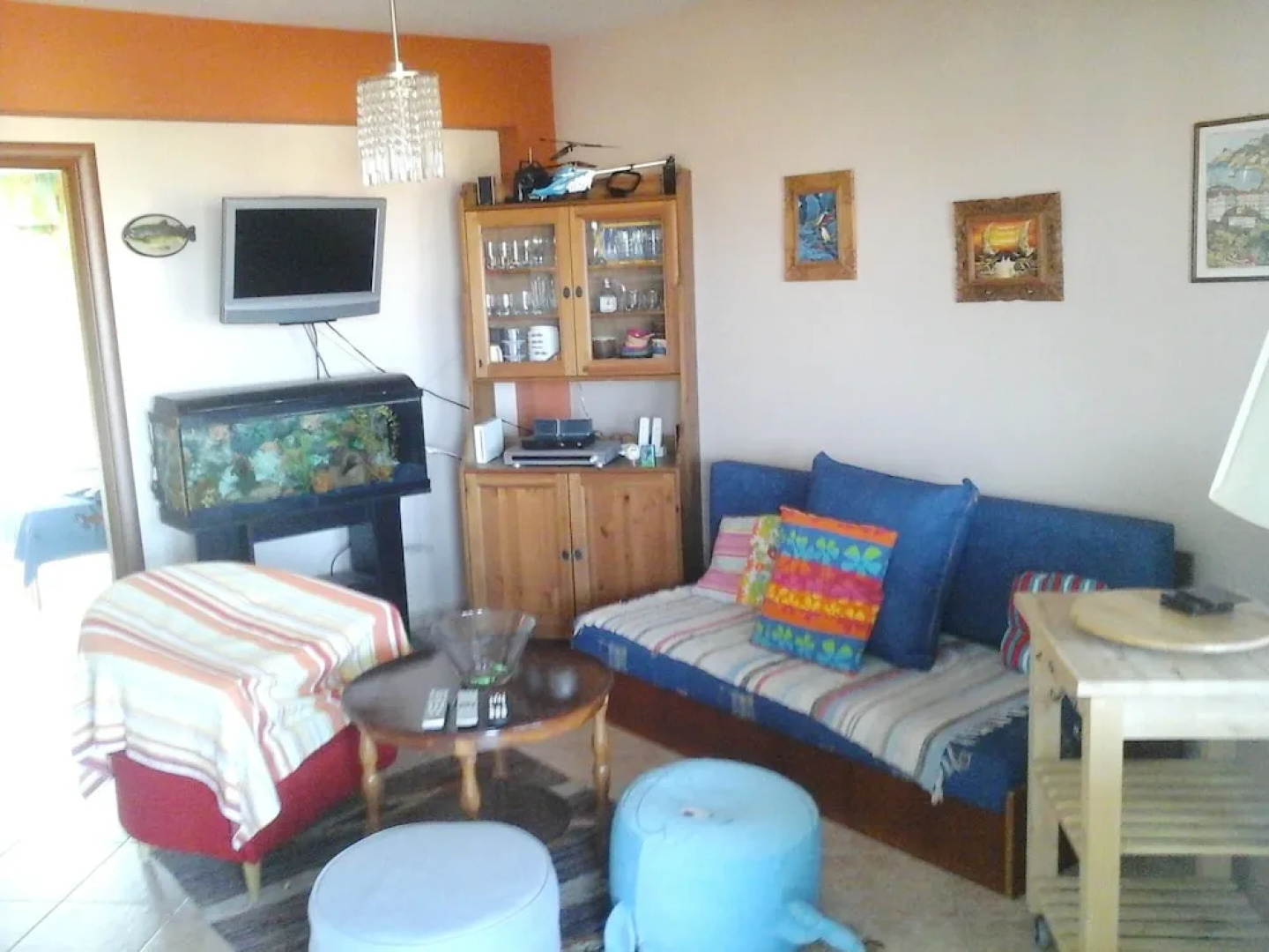 Apartment With 2 Bedrooms in Leptokarya, With Wonderful sea View, Encl