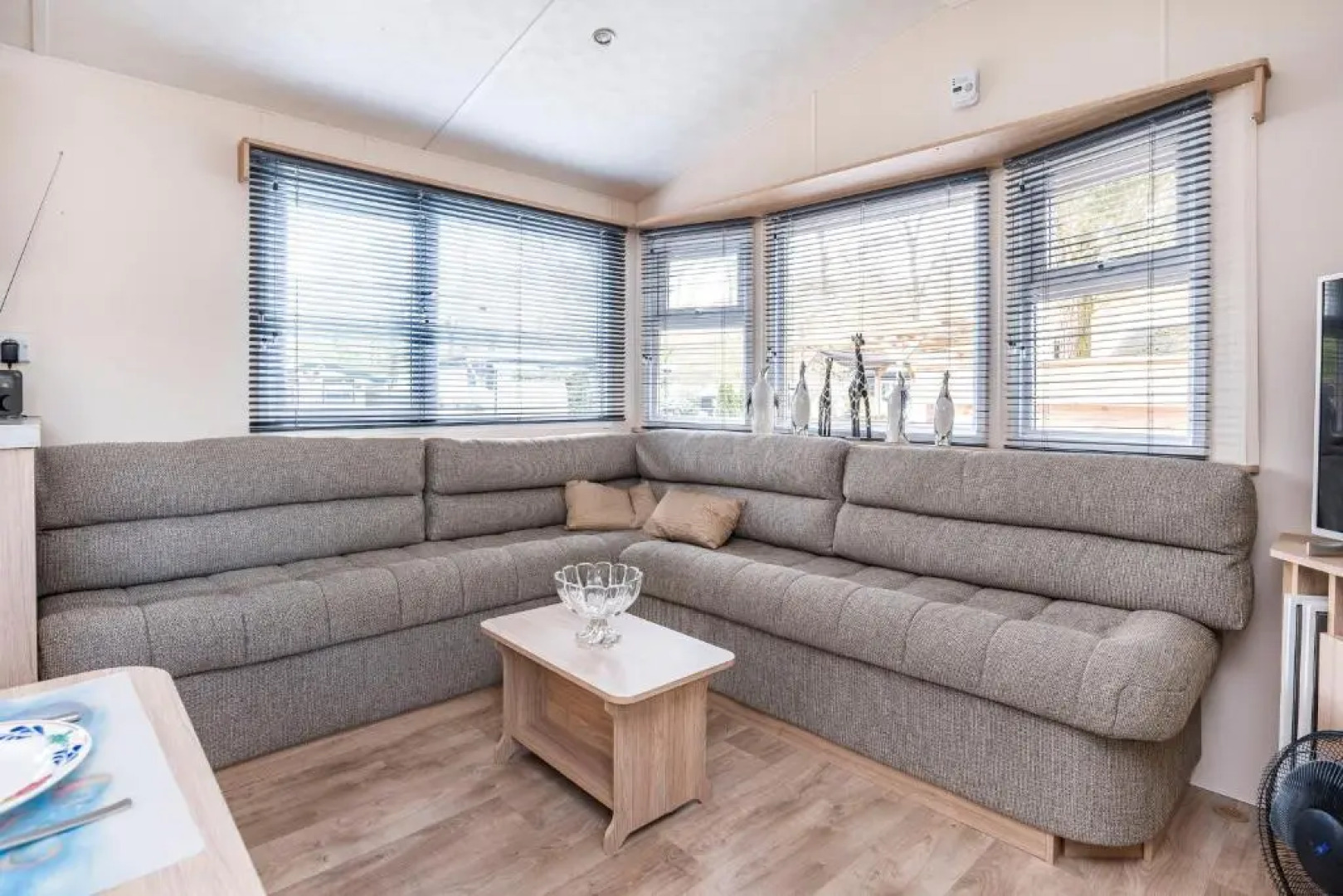 Chalet it Pompebled met wasmachine en droger en zwembad op camping