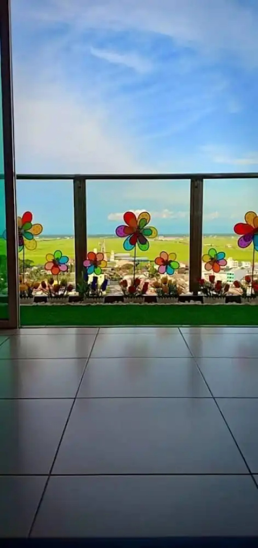 Windmill Cartoon at Sunrise Homestay