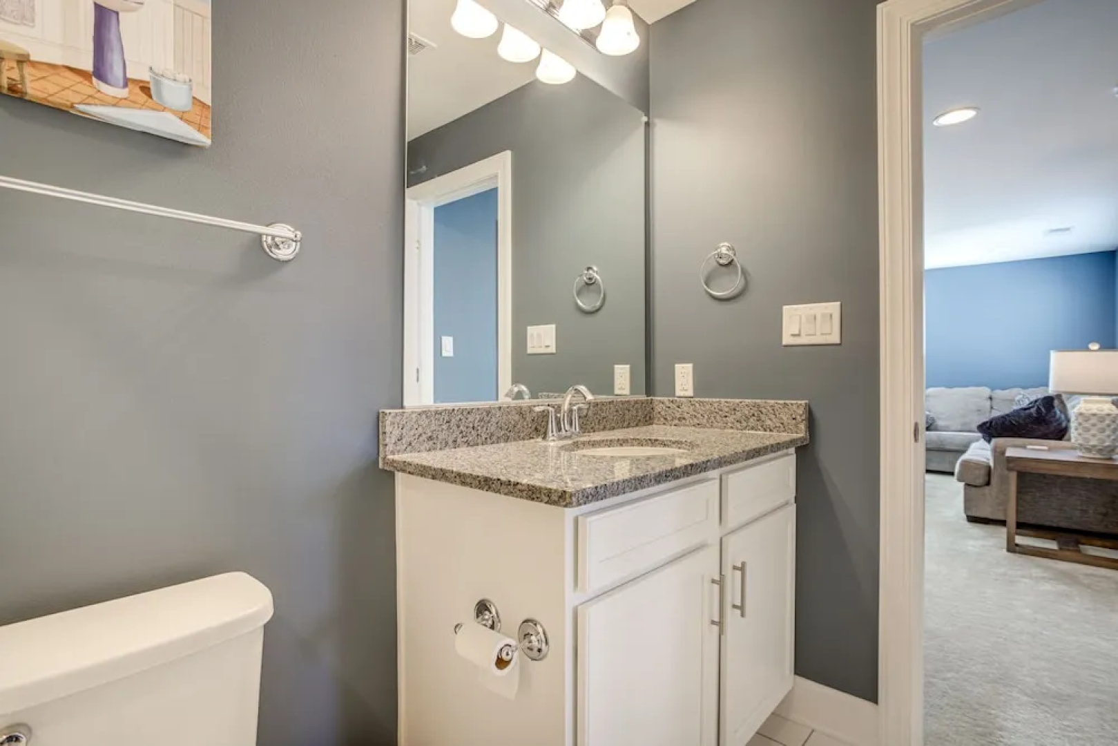 Screened Porch, Outdoor Shower: Millville Villa