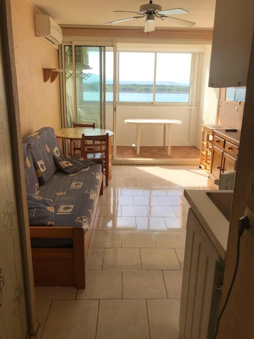 Apartment With one Bedroom in Leucate, With Wonderful sea View and Furnished Balcony - 500 m From the Beach