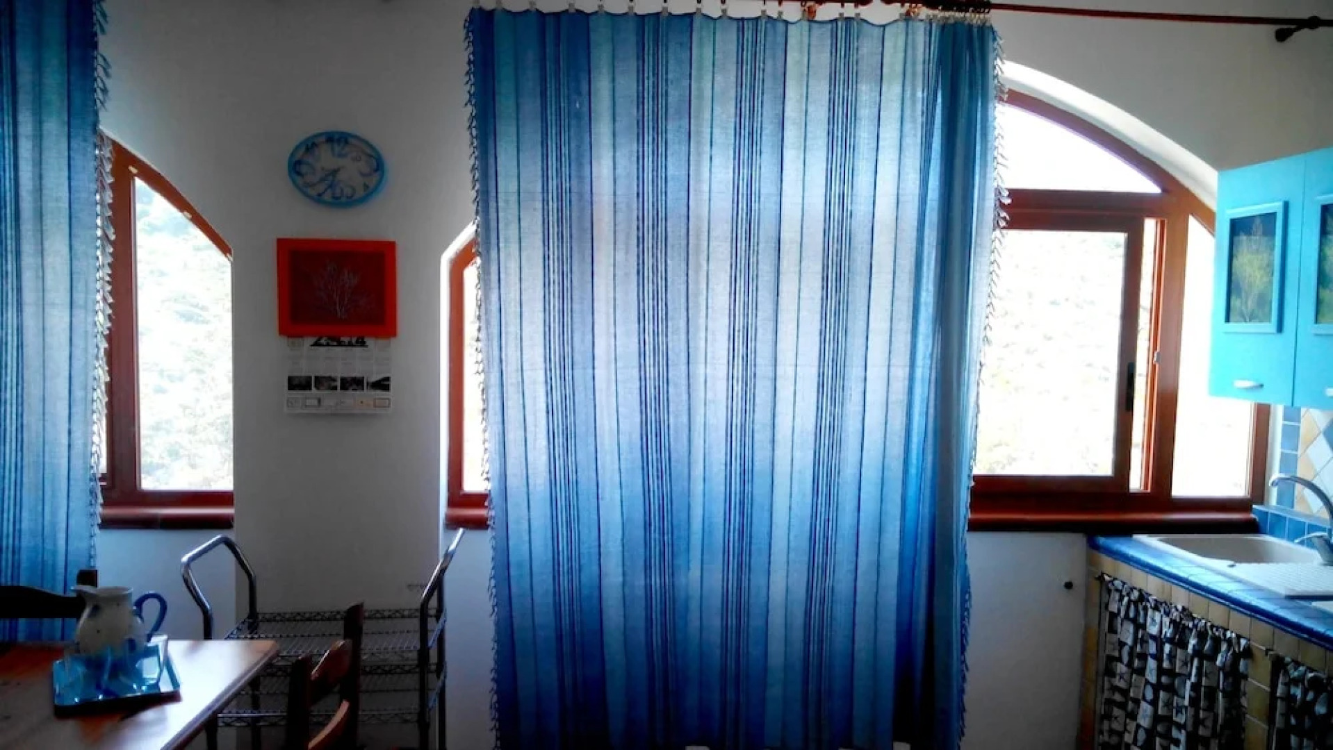 House With 2 Bedrooms in Buggerru, With Furnished Balcony - 2 km From