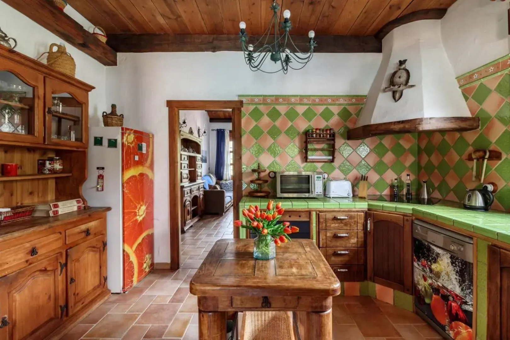 Encantadora casa con piscina privada y chimenea