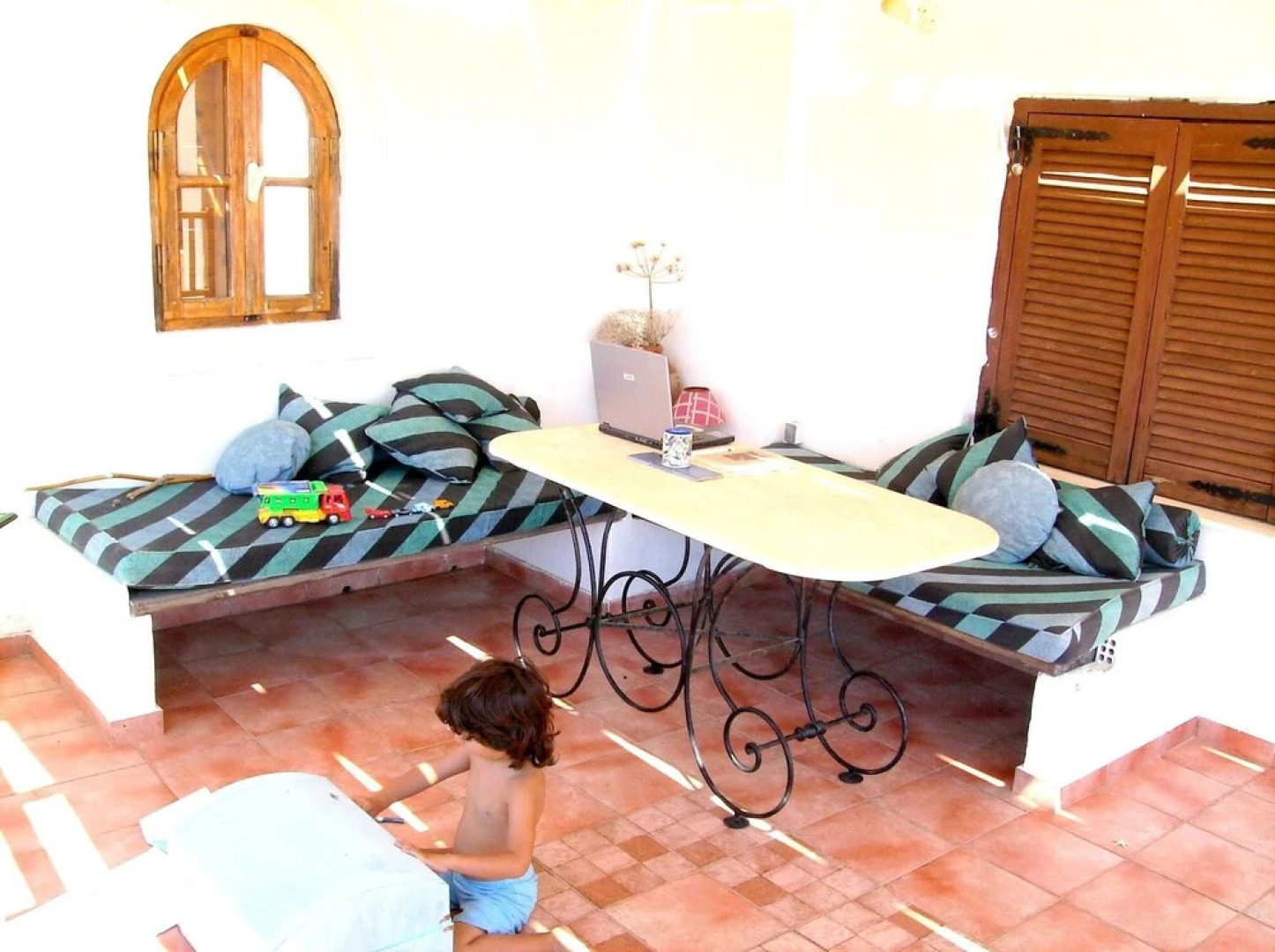 House With 2 Bedrooms in Sikinos, With Wonderful sea View, Enclosed Ga