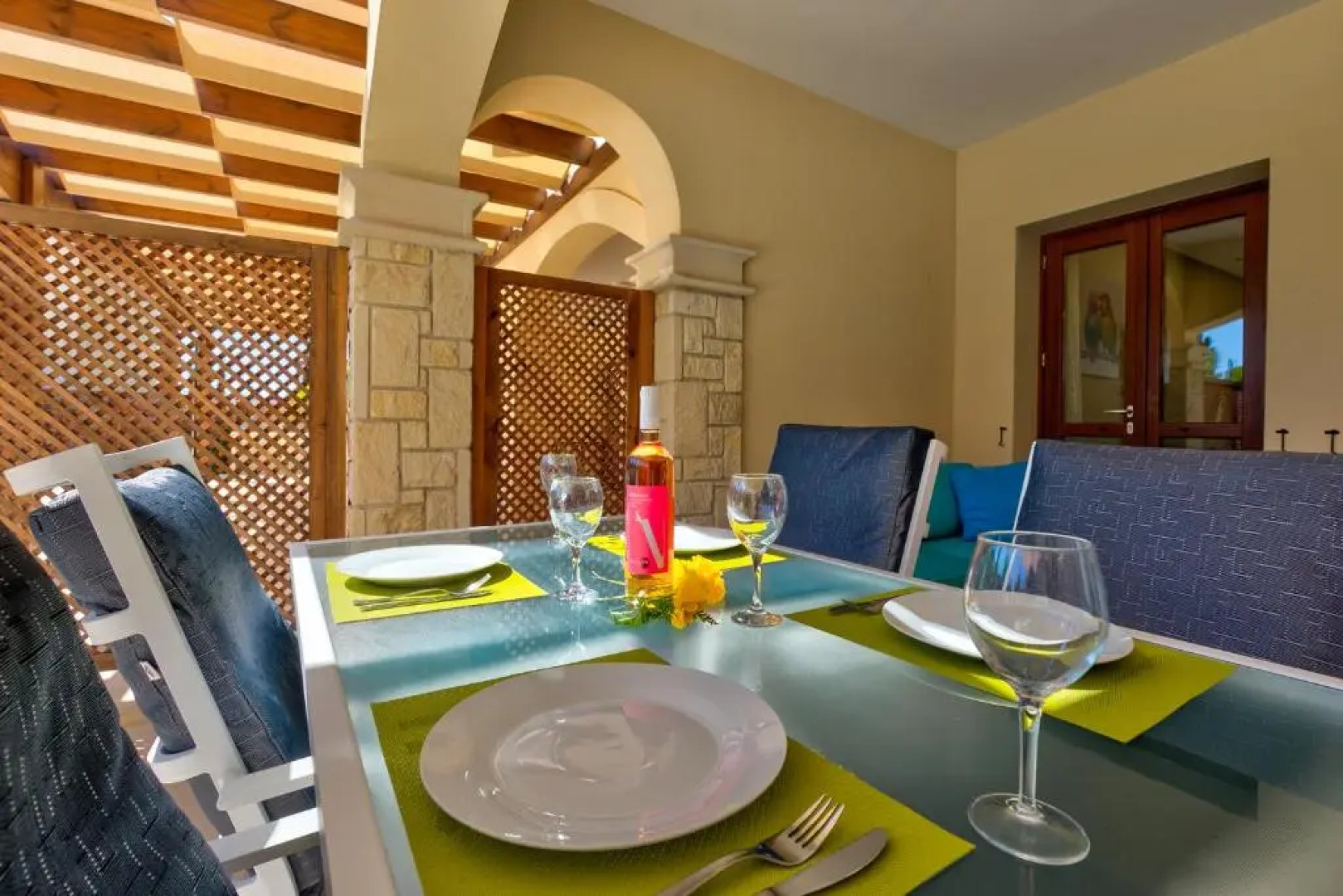 2 bedroom Apartment Eros with private pool and garden, Aphrodite Hills Resort