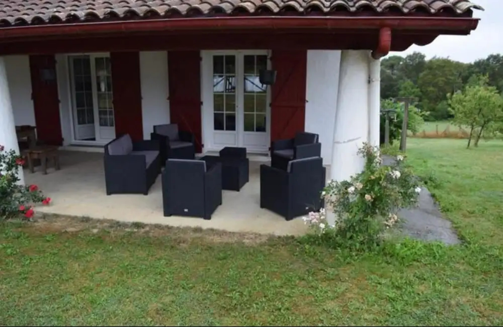 House With 5 Bedrooms in Ahetze, With Wonderful Mountain View, Private