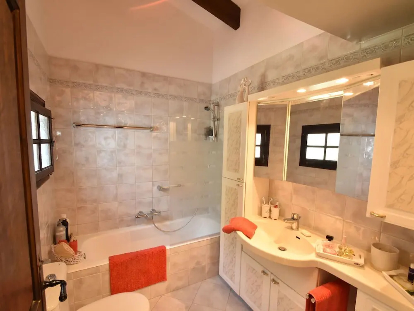 Typical Spanish House Large Pool in a Small Urbanization Near the Sea