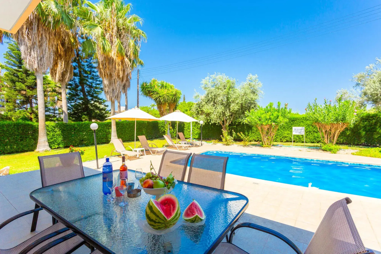 Villa Halima Alexandros Large Private Pool Walk to Beach Sea Views A C Wifi Eco-friendly - 2504