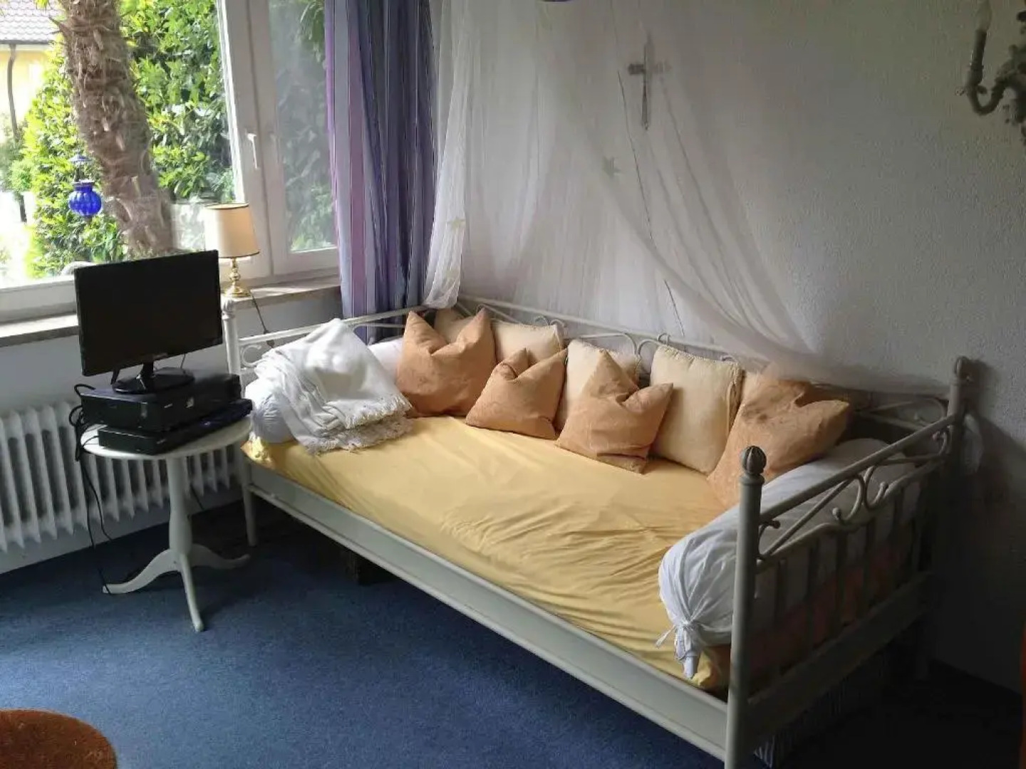 Himmelbett mit Seeblick