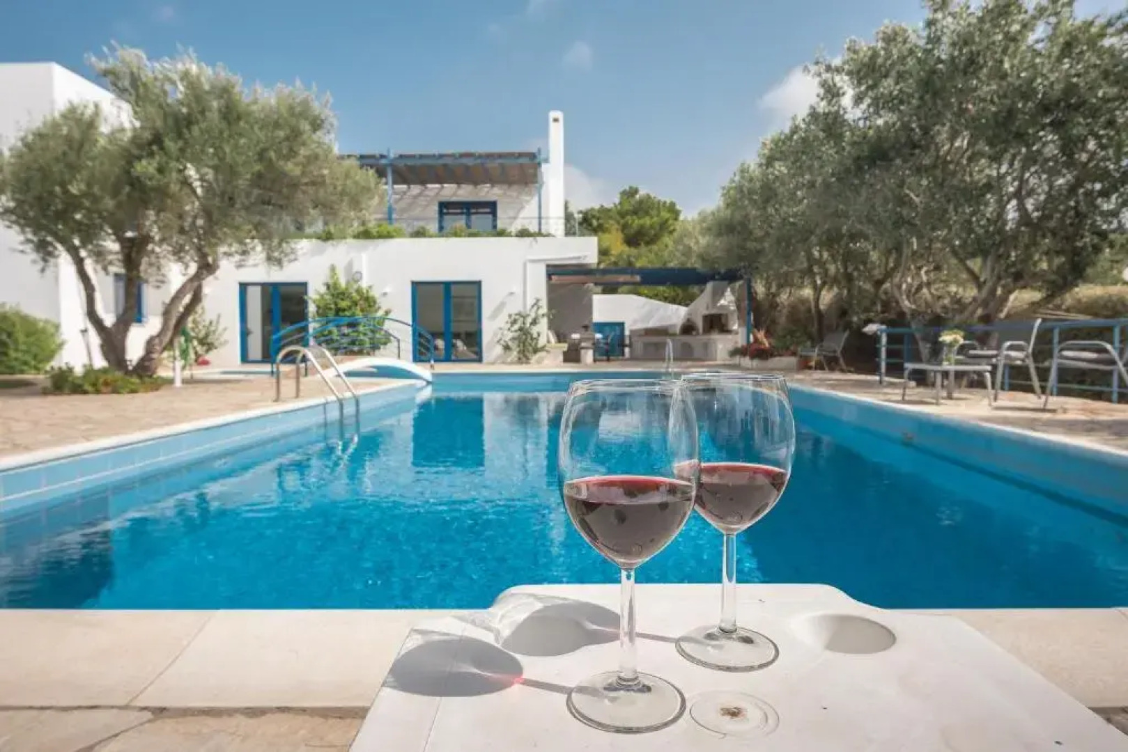 Summer Villa Pasiphae Private Pool - BBQ -Beach 2min