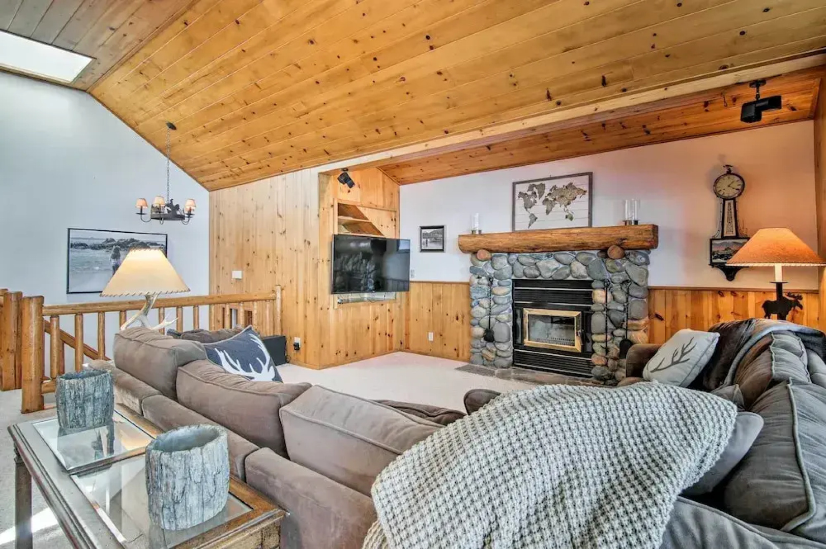 Dock Access & Hot Tub: Waterfront Meeks Bay Home
