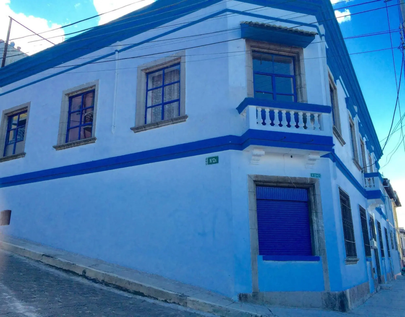 Blue Door Housing Historic Quito