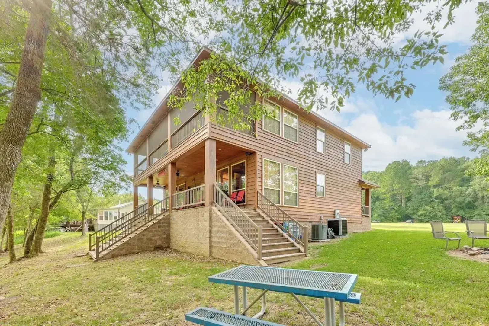 Riverfront Cabin on 2 Acres in Glenwood!