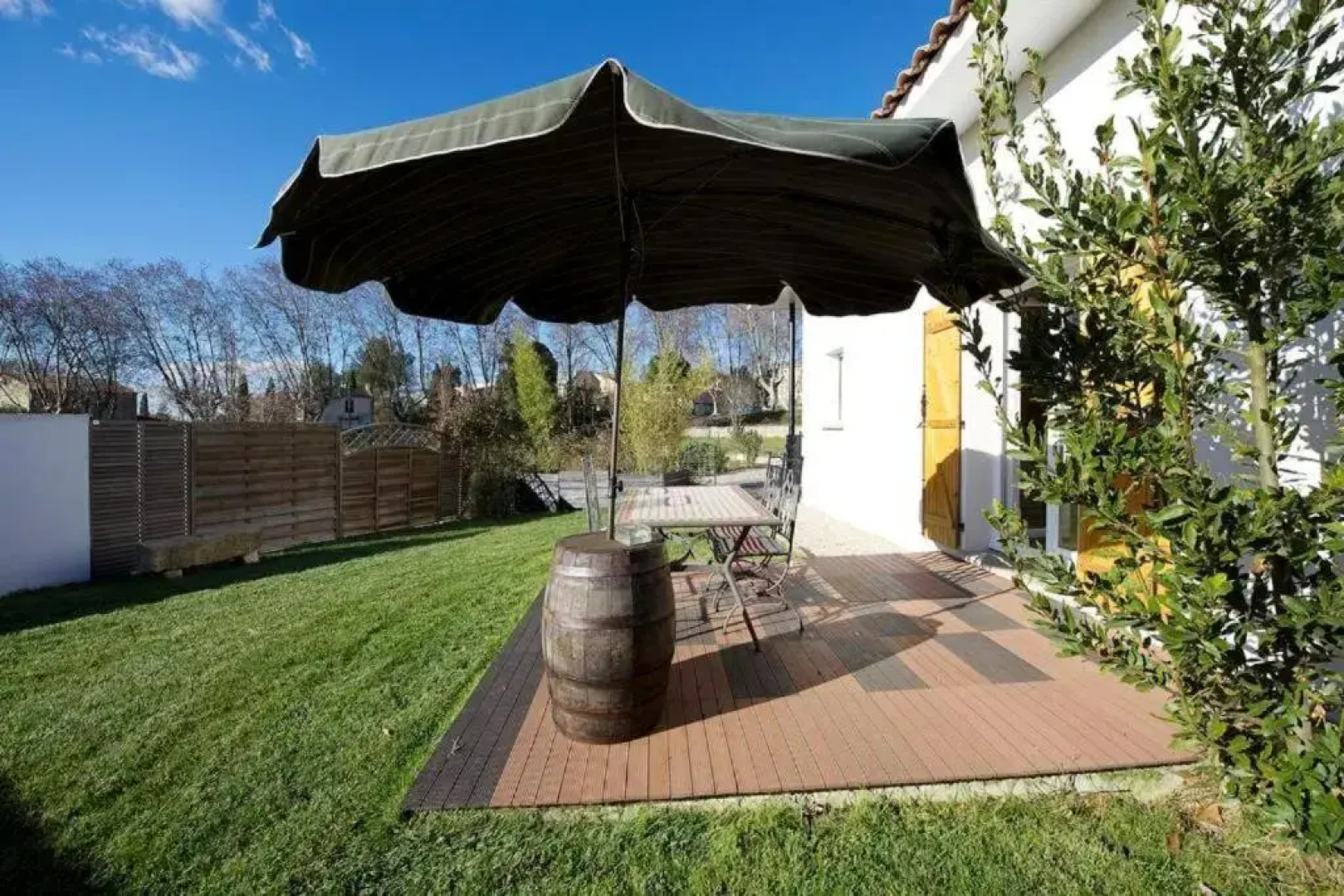 Maison de 2 chambres avec jardin clos et wifi a Marsillargues