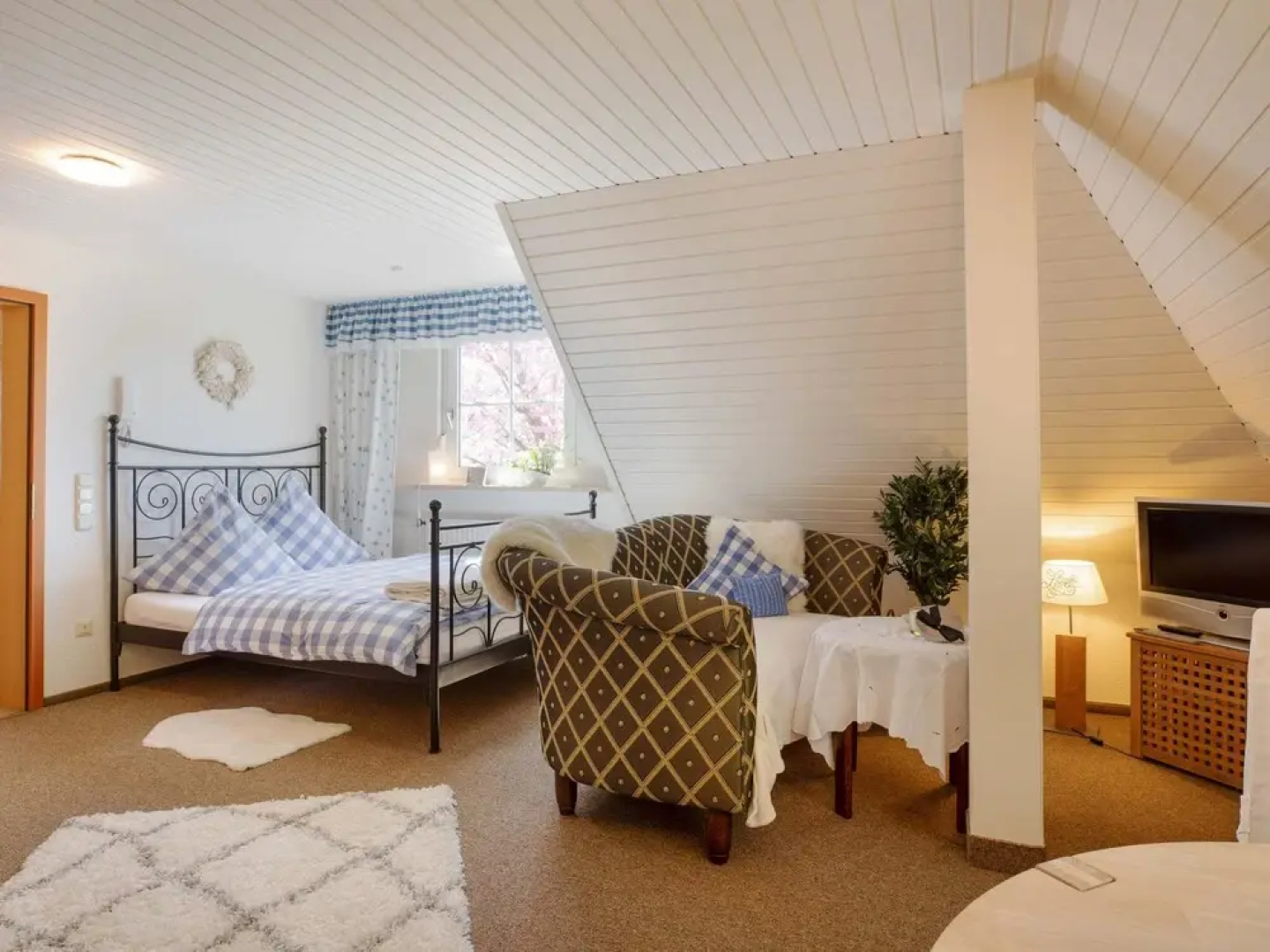 Ferienwohnung in Oberfranken mit Garten