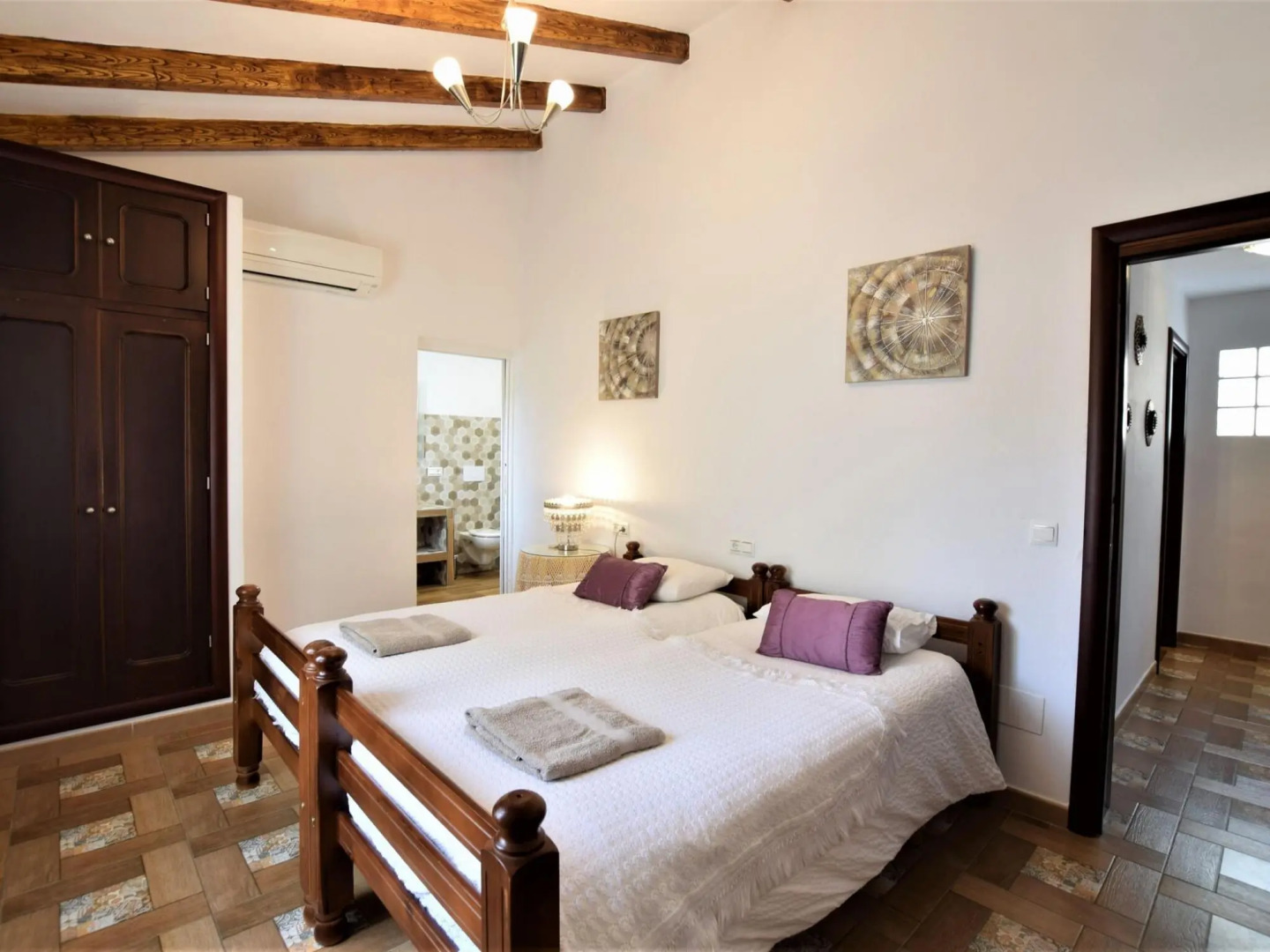 Beautiful detached villa near Arenas with delightful terrace and stunning view