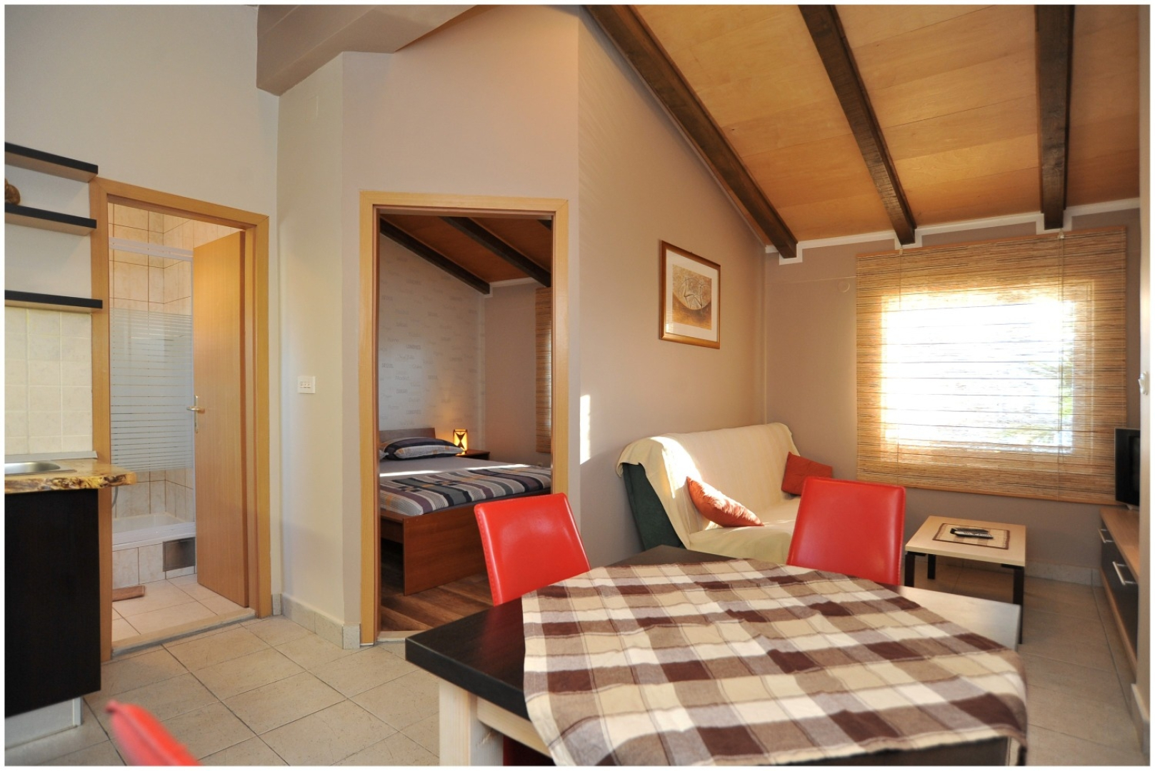 Apartment Tomo - open pool and pool for children: A4 Sukosan, Zadar riviera