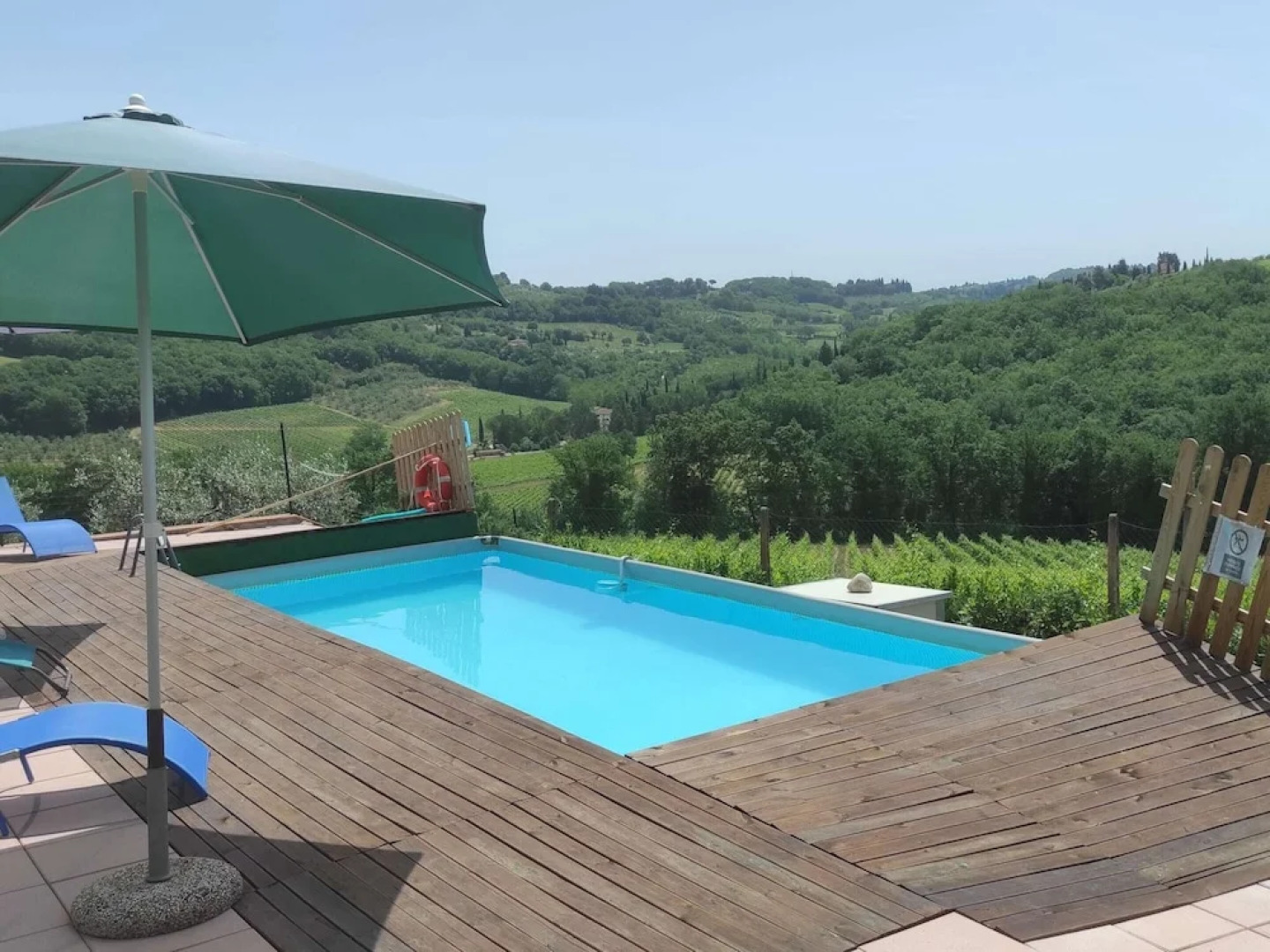 Farmhouse in Tuscany With Pool & Vineyard View