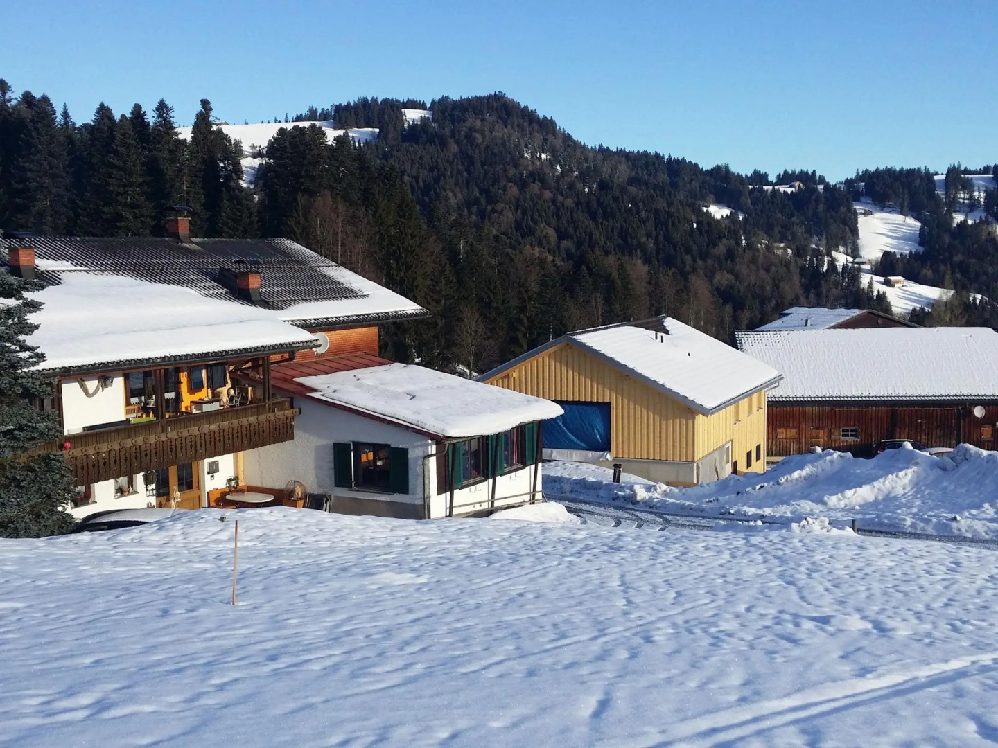 Chalet in Schwarzenberg Near Ski Lift