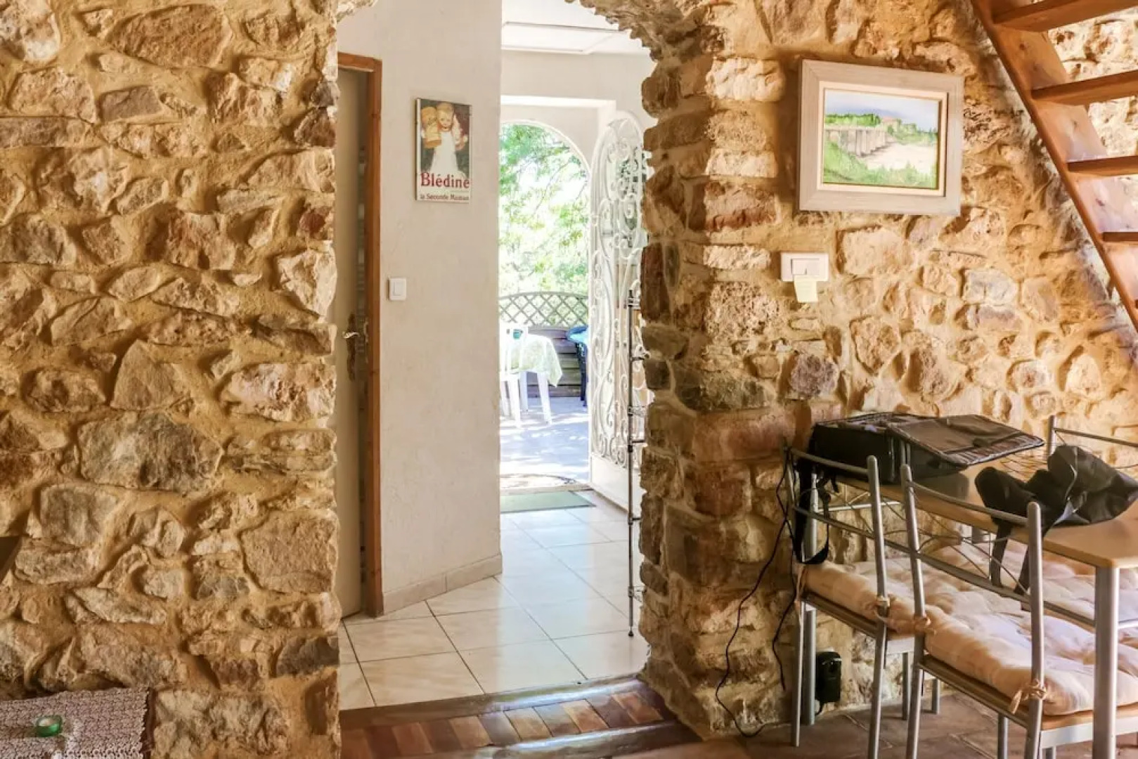 House With one Bedroom in Pougnadoresse, With Pool Access, Furnished T
