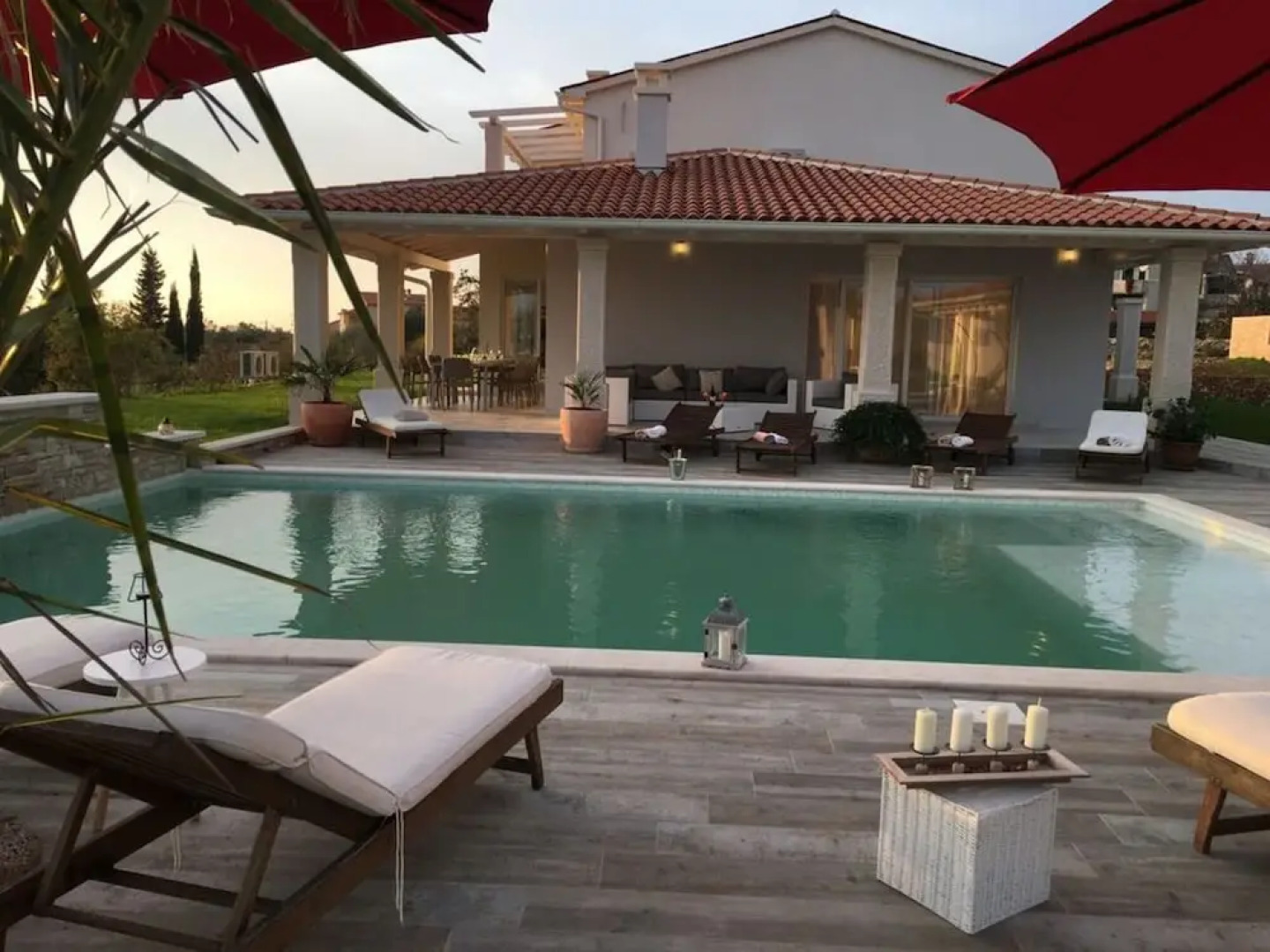 New White Villa, 60 m2, Pool