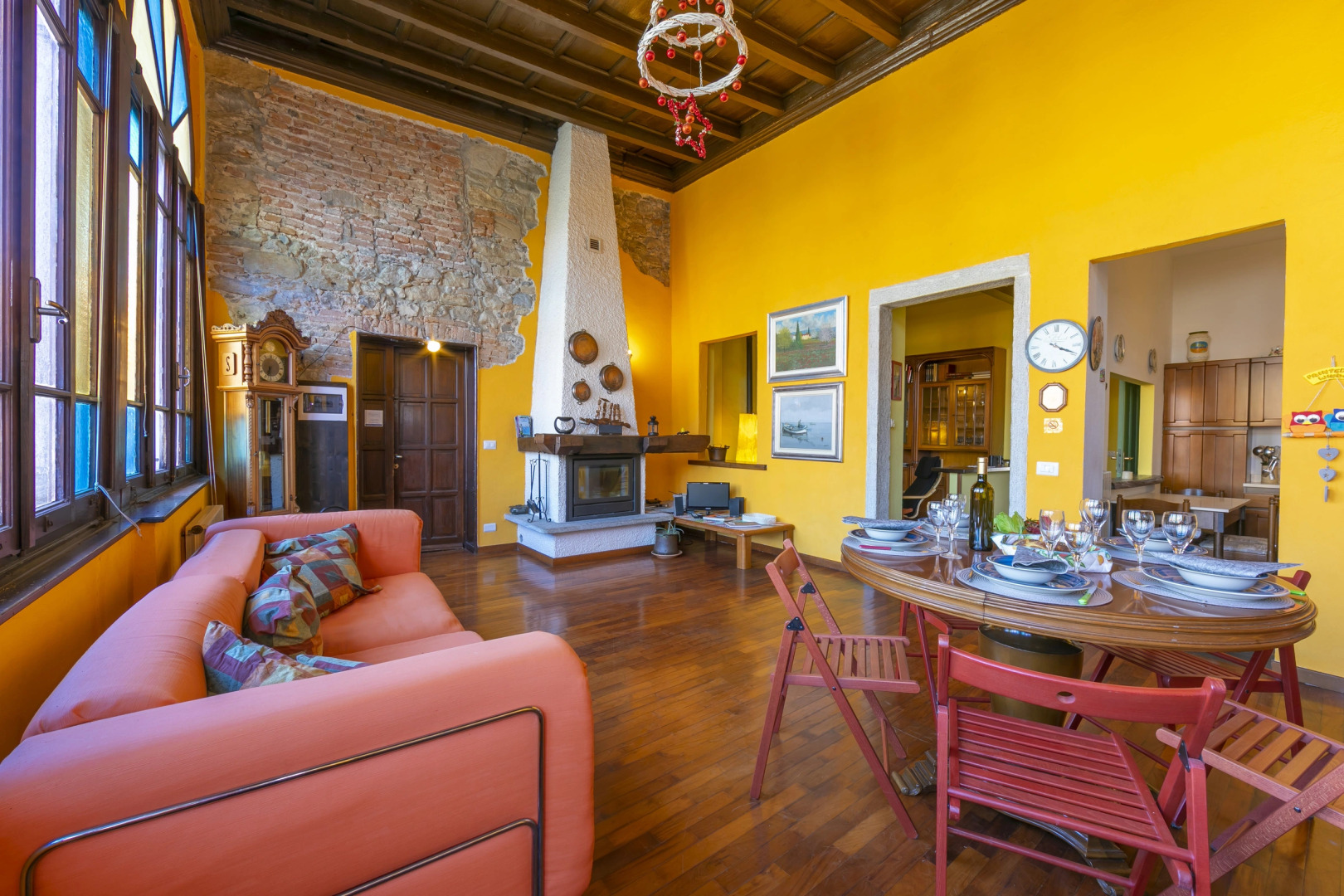 Painted Window by the lake