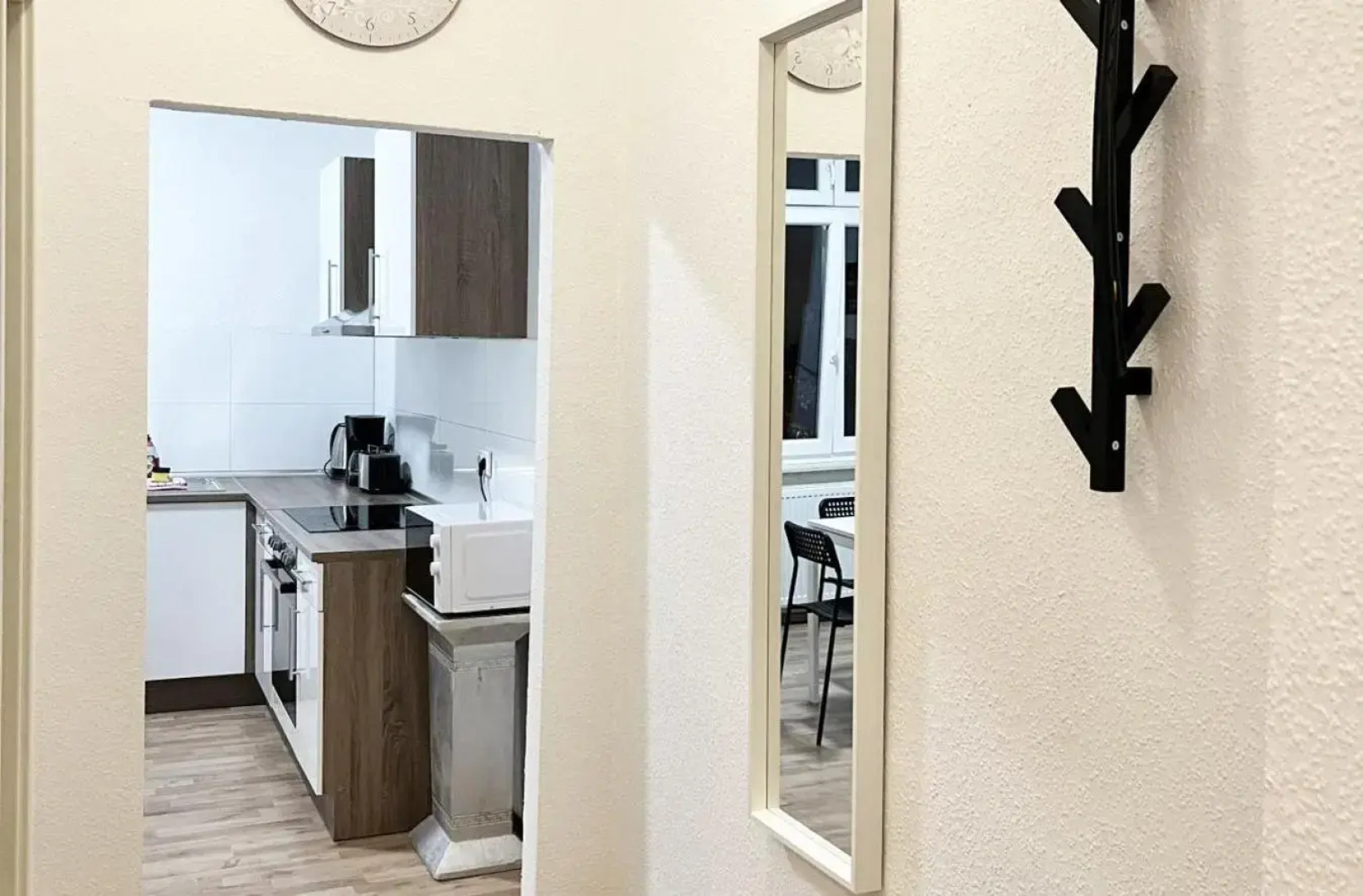 cosy three room apartment with flatscreen TV