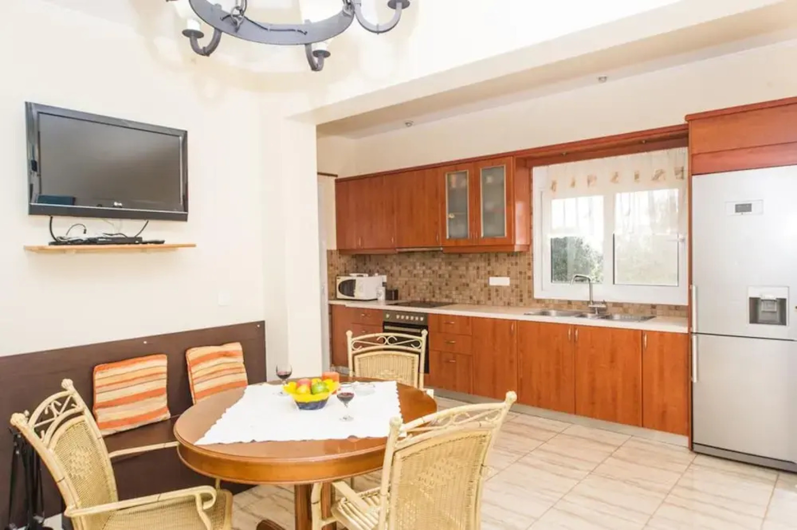 Amazing Sunset in a Garden