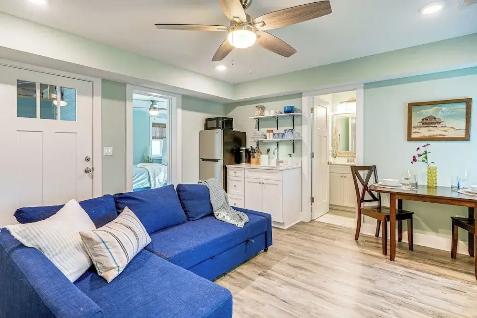 Walk to Beach: Apt w/ Private Hot Tub!
